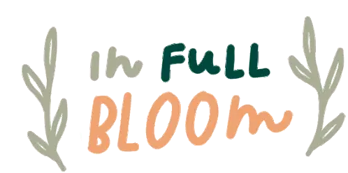 Belle Fiore In Full Bloom Flowers Sticker