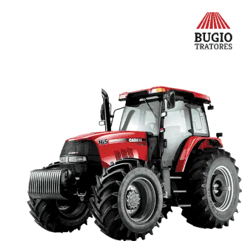 Bugio Tratores Red Tractor Animated Sticker