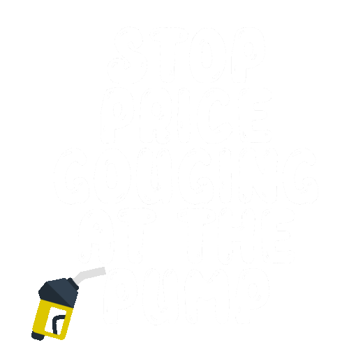 Stop Price Gouging At The Pump Gas Sticker