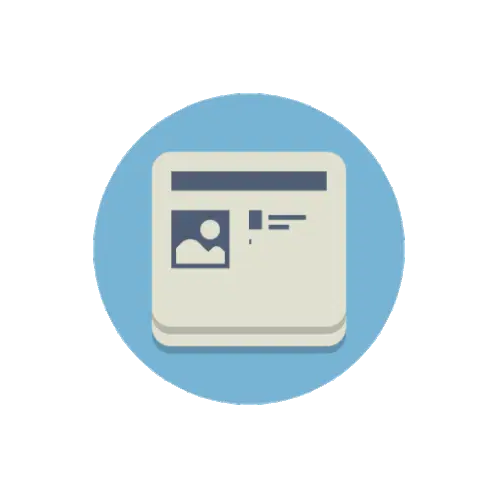 News Report Icon Sticker
