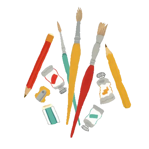 Art craft brushes