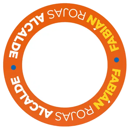 Fabián Rojas Alcalde Campaign Sticker