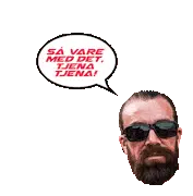 Jan Emanuel säger 'Tjena Tjena!'