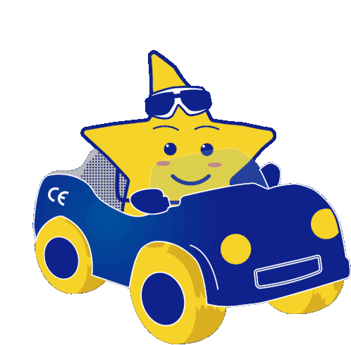 Europe Day EU Star Driving Car Sticker