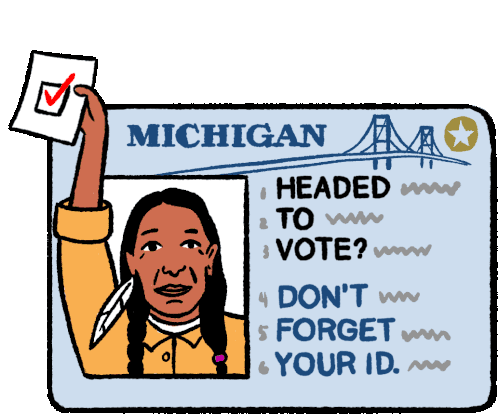 Michigan Voter ID Reminder for Election Day
