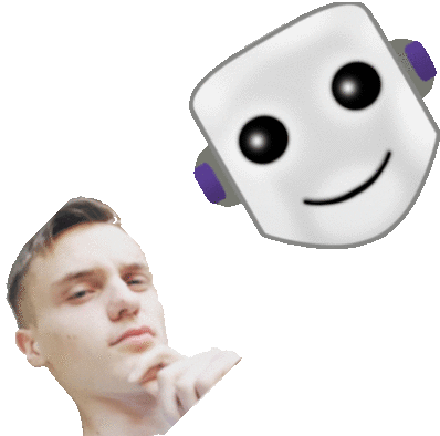 Erick Kissahomie with Robot Emote
