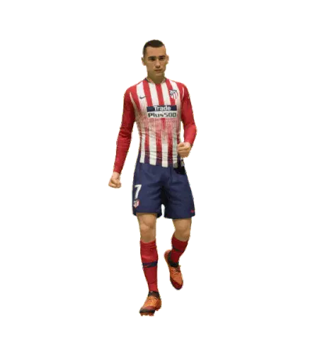 Antoine Griezmann Bow Thank You Celebration