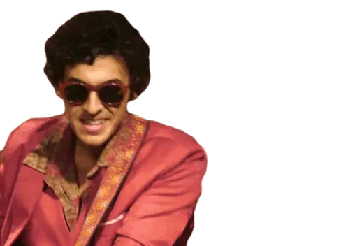 Taburete Band Member Dancing Sticker