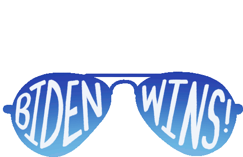 President-Elect Joe Biden in Sunglasses Sticker
