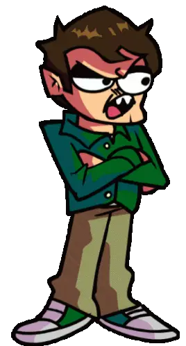 Eduardo from FNF - Animated Character Sticker