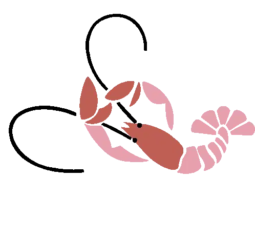 Compañía Fantástica Animated Lobster Sticker
