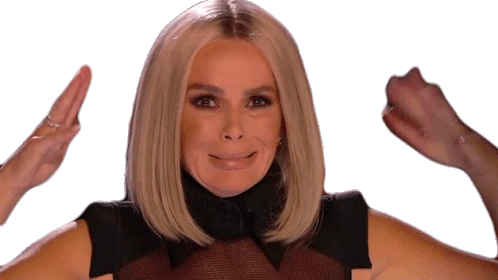 Amanda Holden Looks Afraid on Britain's Got Talent
