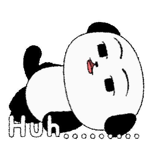 Confused Panda Says Huh