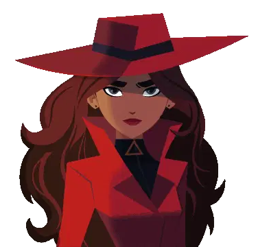 Carmen Sandiego Animated Sticker