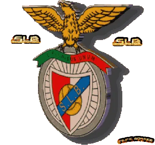 SLB Benfica Emblem Rotating Animated Sticker