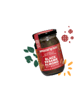 Amazin'graze Chocolate Hazelnut Nut Butter Jar