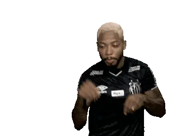 Santos SFC Player Shushing Gesture