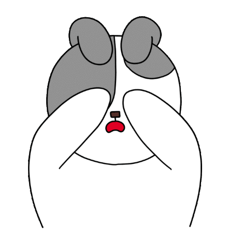 Sad Animal Crying Sticker