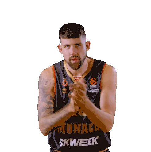 Adrien Moerman Roca Team Monaco Basket Clap