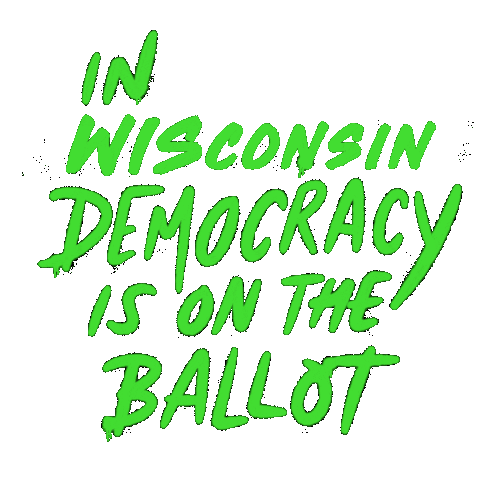 Go Vote Wisconsin: Democracy On The Ballot Spray