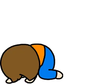 Plastic Thing: 為食妹 Character Sticker