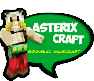 Astérix Craft Sticker