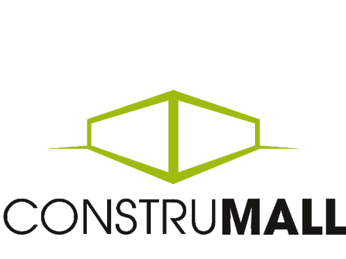 Construmall Logo and Slogan Sticker