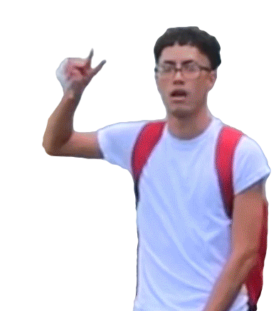 Giovanni Rivera Peace Sign Pose