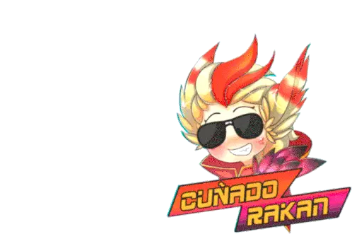 Cunado Rakan Animated Logo with Subscribe & Share