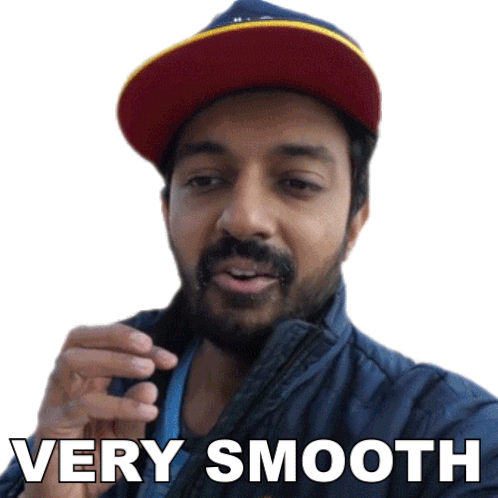 Faisal Khan Says 'Very Smooth' - Animated Sticker