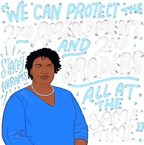 Stacey Abrams: Protect 2nd Amendment & 2nd Graders