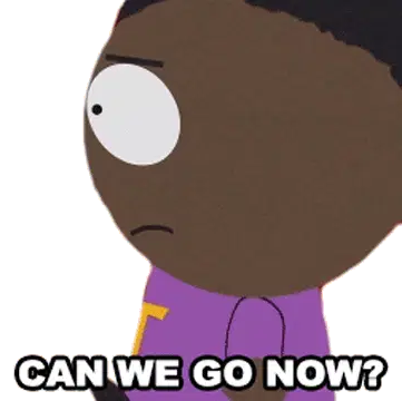 Can We Go Now Tolkien Black Sticker