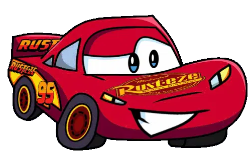 Lightning McQueen (Rayo) Smiling