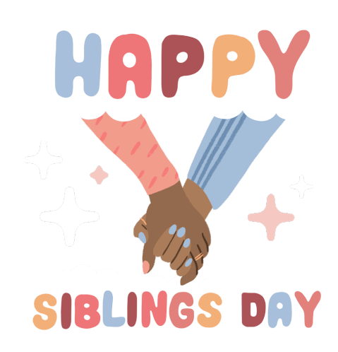 Happy Siblings Day Love Hands