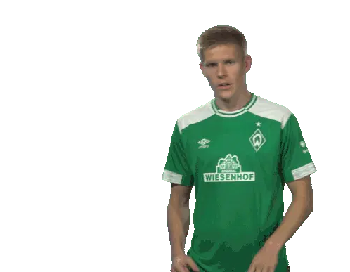 Werder Bremen Player Fist Pump Celebration