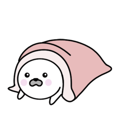Terrified Horrible: Anxious Character Under Blanket