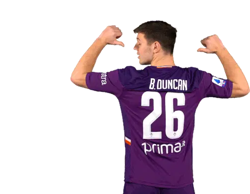 ACF Fiorentina Duncan #26 Celebration
