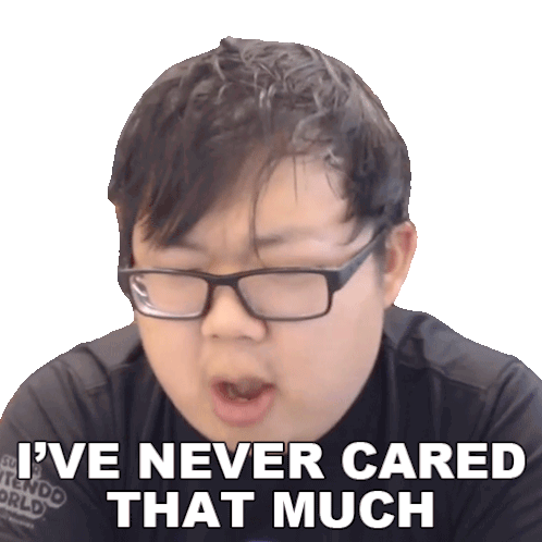 Sungwon Cho: I've Never Cared That Much