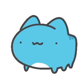 Bugcat Capoo Thinking Cute Sticker