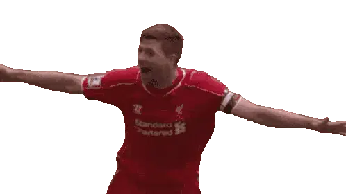 Steven Gerrard Liverpool FC Goal Celebration