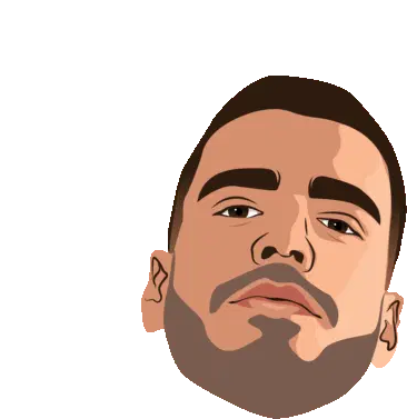 Kalogeros Konstantinos Winking Sticker