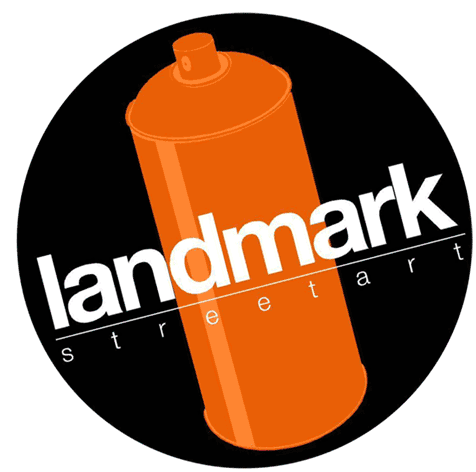 Mrdogtooth Landmark Street Art Logo Sticker