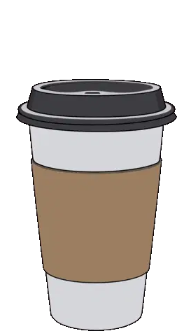 Morning Coffee Love Sticker