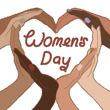 Womens Day Women Power Sticker