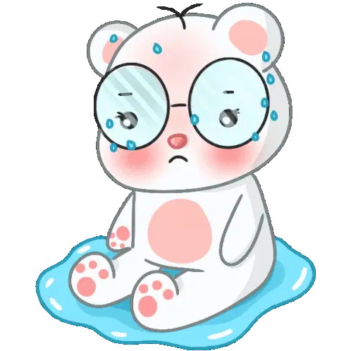 Sanpoh Pohpoh Crying Sticker