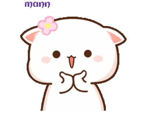 Happy Manu Mann Animated Sticker