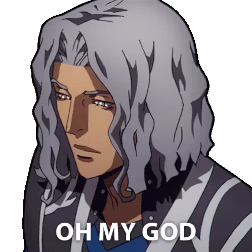 Hector Oh My God Castlevania Sticker
