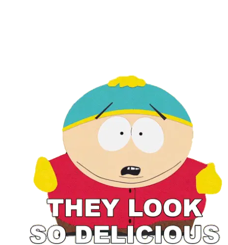 They Look So Delicious Eric Cartman Sticker