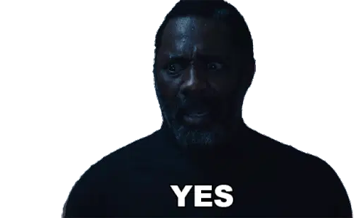 Idris Elba as Bloodsport says YES