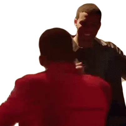 Drake and YG Hug Sticker